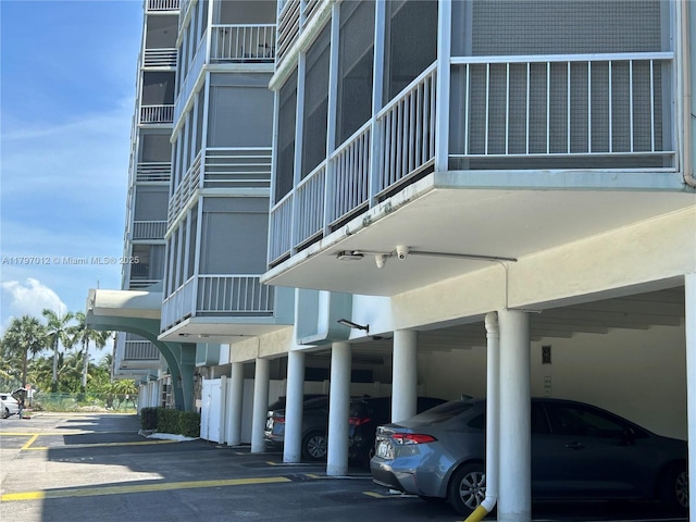 400 Diplomat Pkwy Unit 611, Hallandale Beach, FL 33009 - view of property with covered parking