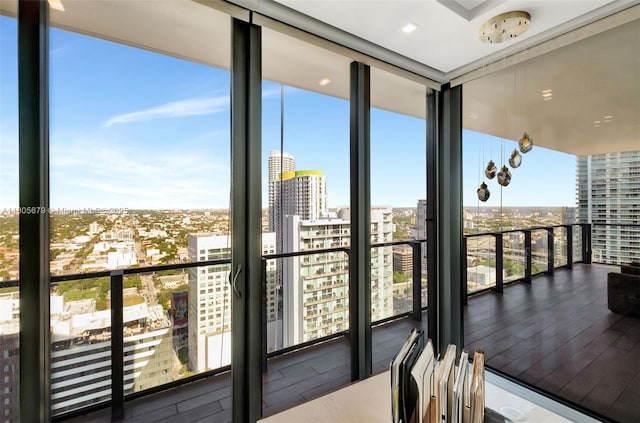 88 SW 7th St Unit 3212, Miami, FL 33130 - balcony featuring a city view