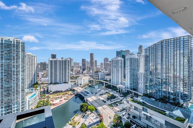 88 SW 7th St Unit 3212, Miami, FL 33130 - view of city with a large body of water and a notable bridge