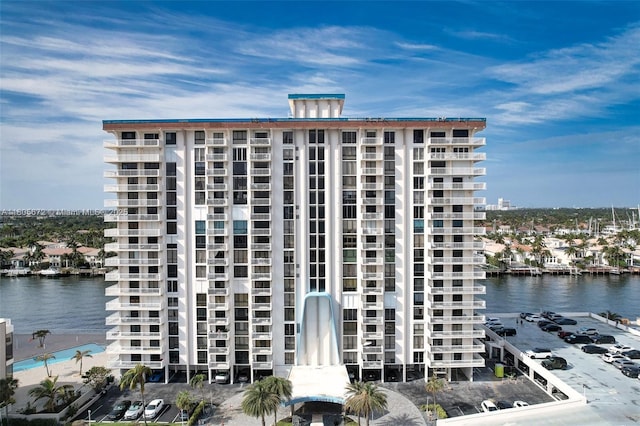 1500 S Ocean Dr Unit 7J, Hollywood, FL 33019 - view of apartment building / complex featuring a water view