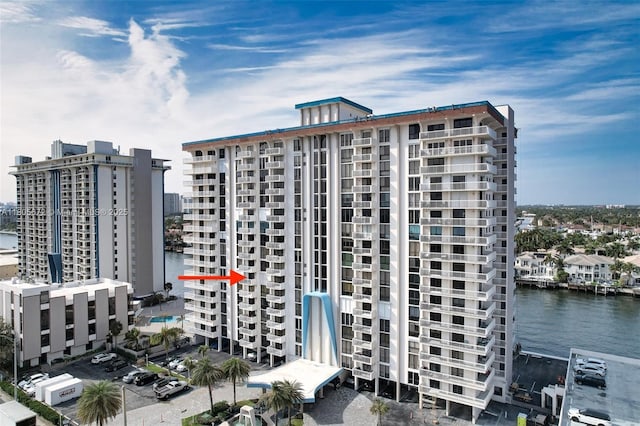 1500 S Ocean Dr Unit 7J, Hollywood, FL 33019 - view of property featuring a water view