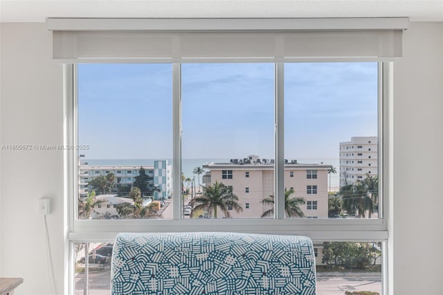 1500 S Ocean Dr Unit 7J, Hollywood, FL 33019 - bedroom featuring floor to ceiling windows, multiple windows, and a water view