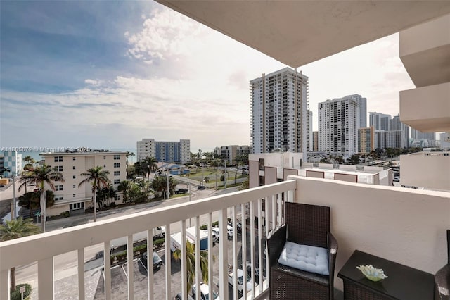1500 S Ocean Dr Unit 7J, Hollywood, FL 33019 - balcony featuring a view of city