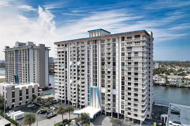 1500 S Ocean Dr Unit 7J, Hollywood, FL 33019 - view of building exterior featuring a water view