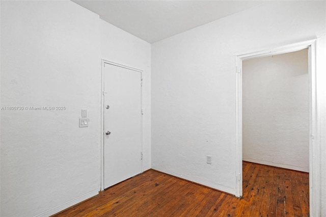 1611 Euclid Ave Unit 8, Miami Beach, FL 33139 - spare room featuring wood-type flooring