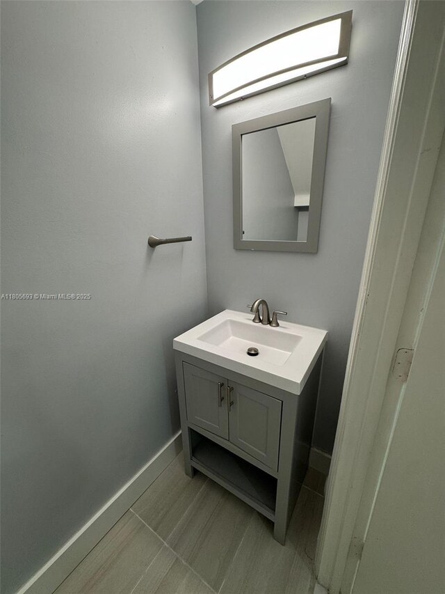 12605 SW 54th Ct Unit 12605, Miramar, FL 33027 - bathroom with vanity and baseboards