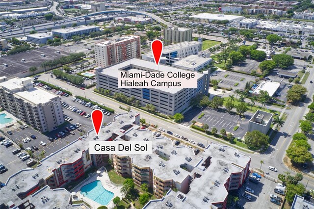 1750 W 46th St Unit 503, Hialeah, FL 33012 - view of urban area with a pool area