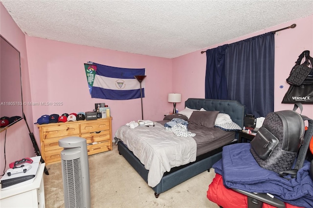 1750 W 46th St Unit 503, Hialeah, FL 33012 - bedroom with carpet flooring and a textured ceiling
