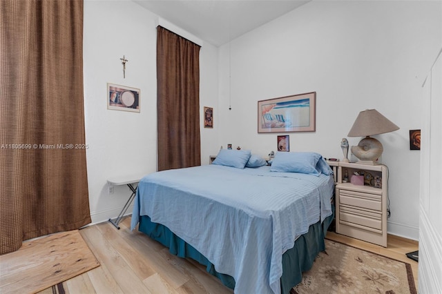 31725 SW 213th Ave, Homestead, FL 33030 - bedroom with light wood-style flooring and baseboards