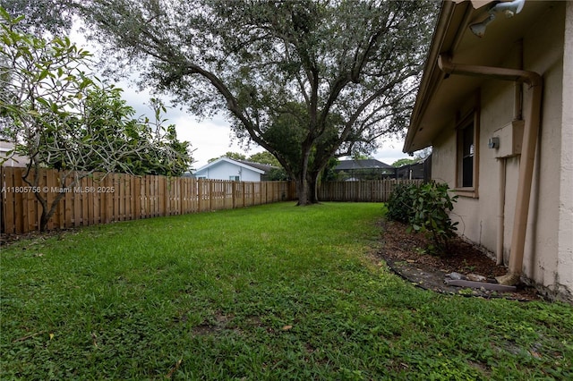 view of yard
