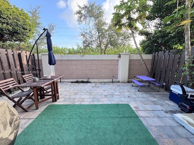 view of patio / terrace