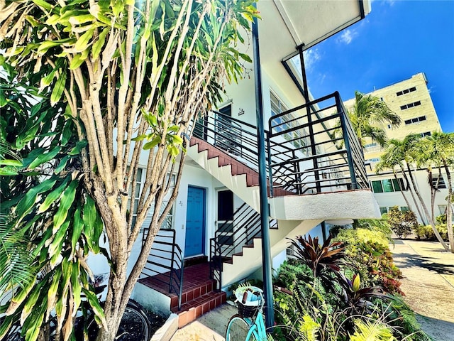 4710 Pine Tree Dr Unit 31, Miami Beach, FL 33140 - view of property with stairs