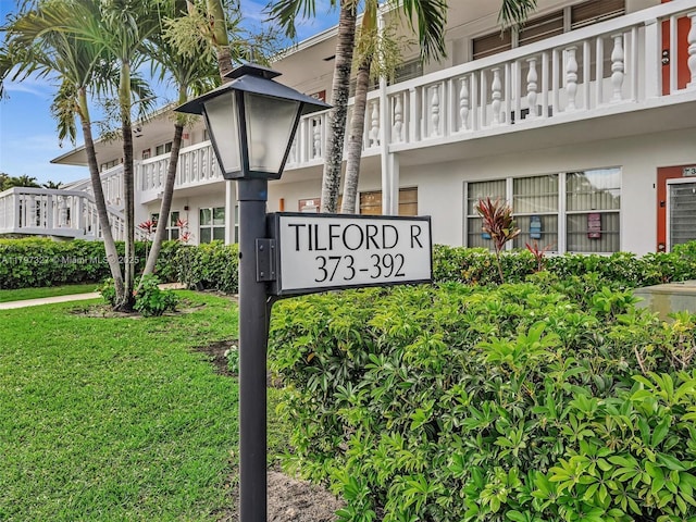 374 Tilford R Unit 374, Deerfield Beach, FL 33442 - community / neighborhood sign with a yard