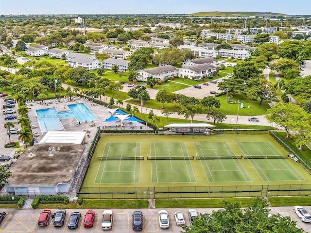 374 Tilford R Unit 374, Deerfield Beach, FL 33442 - drone / aerial view of a pool