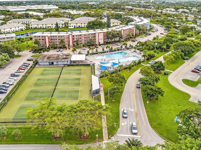 374 Tilford R Unit 374, Deerfield Beach, FL 33442 - drone / aerial view of a pool