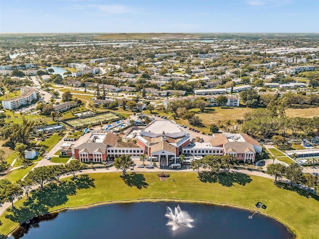 374 Tilford R Unit 374, Deerfield Beach, FL 33442 - drone / aerial view of a nearby body of water and a golf club