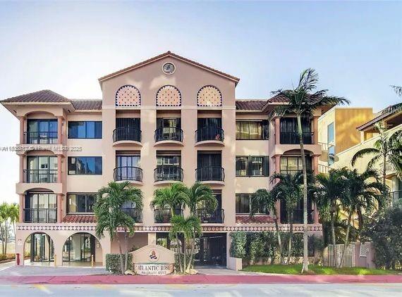 8816 Collins Ave Unit 304, Surfside, FL 33154 - view of apartment building / complex