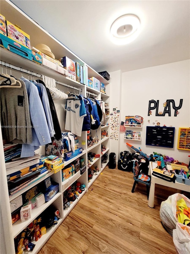 800 NE 195th St Unit 720, Miami, FL 33179 - walk in closet with wood finished floors