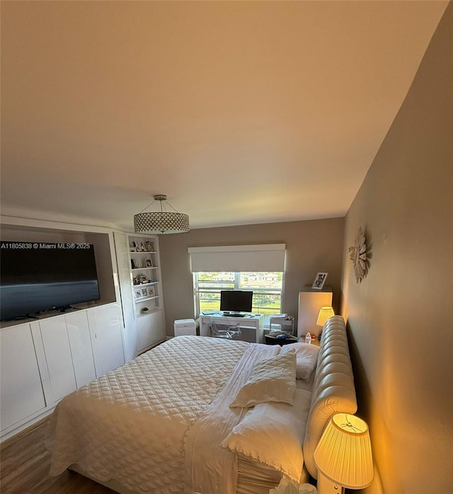 800 NE 195th St Unit 720, Miami, FL 33179 - bedroom with wood finished floors