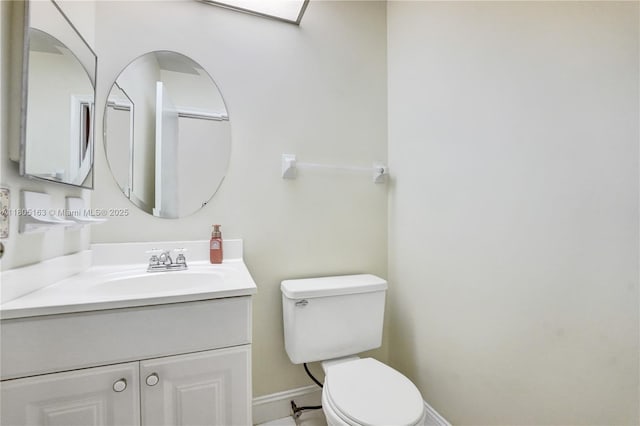 1561 NW 98th Ter, Pembroke Pines, FL 33024 - half bath with baseboards, toilet, and vanity