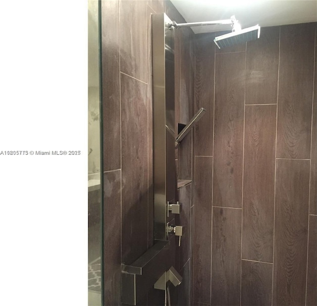 19707 Turnberry Way Unit 18D, Aventura, FL 33180 - bathroom view of tiled shower