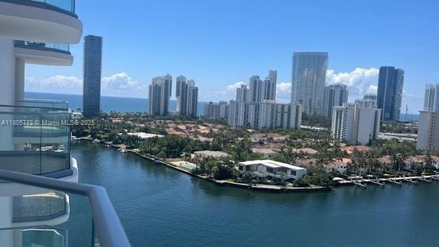 19707 Turnberry Way Unit 18D, Aventura, FL 33180 - view of city with a nearby body of water