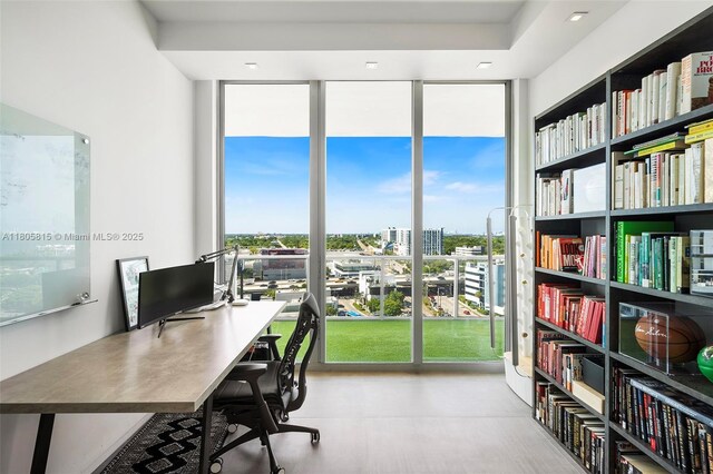 3470 E Coast Ave Unit H1201, Miami, FL 33137 - office space with floor to ceiling windows
