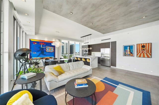 3470 E Coast Ave Unit H1201, Miami, FL 33137 - view of living room