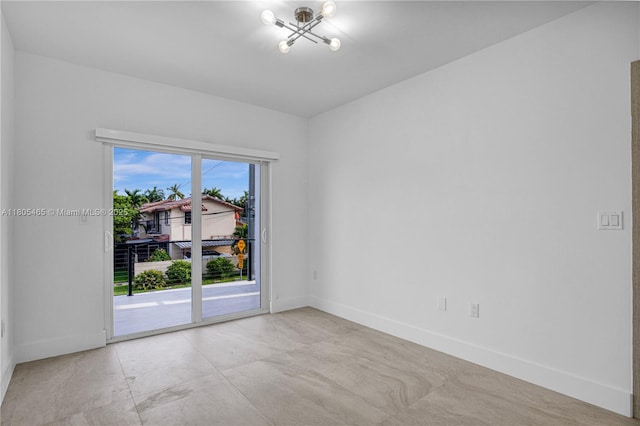 3431-3433 SW 16th Ter, Miami, FL 33145 - unfurnished room featuring baseboards