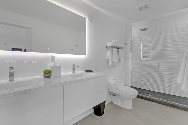 2345 SW 16th St, Miami, FL 33145 - full bathroom with toilet, walk in shower, and vanity