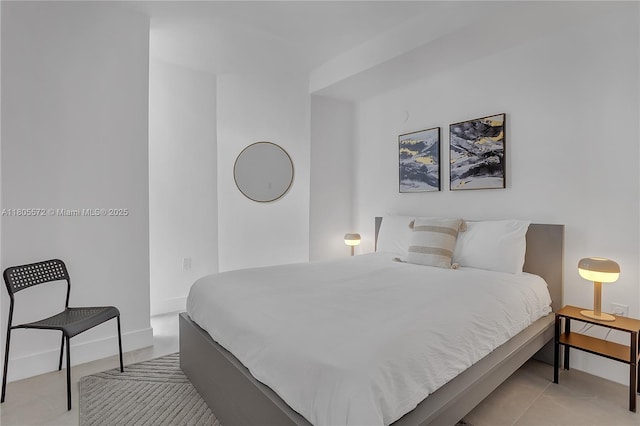 2345 SW 16th St, Miami, FL 33145 - tiled bedroom with baseboards