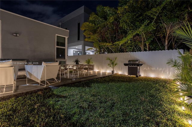 2345 SW 16th St, Miami, FL 33145 - view of yard at twilight