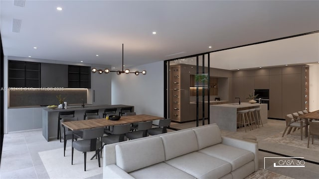 30 Samana Dr, Coconut Grove, FL 33133 - dining space with recessed lighting
