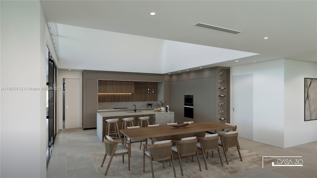 30 Samana Dr, Coconut Grove, FL 33133 - dining room featuring recessed lighting and light tile patterned floors