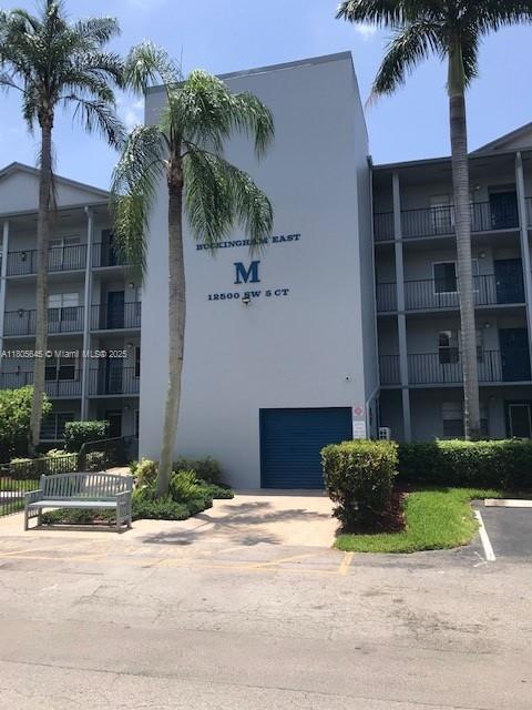 12500 SW 5th Ct Unit 210M, Pembroke Pines, FL 33027 - view of apartment building / complex