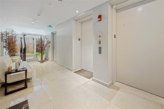 5500 Island Estates Dr Unit 1404 & 1405N, Aventura, FL 33160 - common area featuring recessed lighting