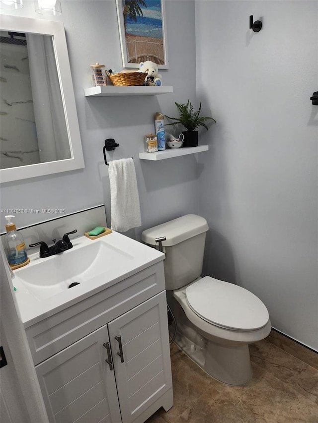 812 Lake Mcgregor Dr, Fort Myers, FL 33919 - bathroom featuring toilet and vanity