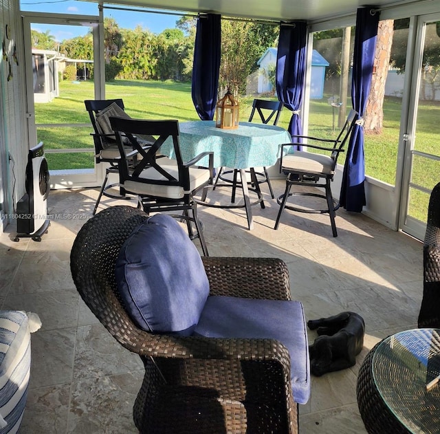 812 Lake Mcgregor Dr, Fort Myers, FL 33919 - sunroom / solarium featuring plenty of natural light