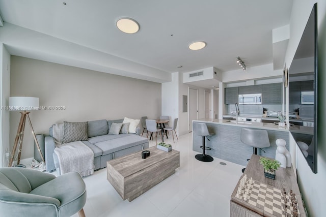 1080 Brickell Ave Unit 3802, Miami, FL 33131 - living area with tile patterned floors