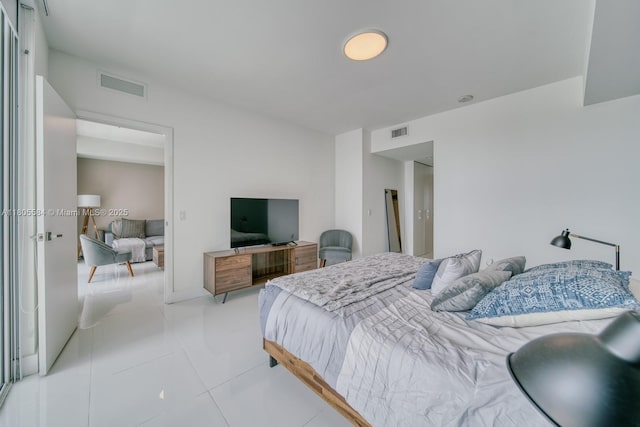 1080 Brickell Ave Unit 3802, Miami, FL 33131 - bedroom featuring light tile patterned floors