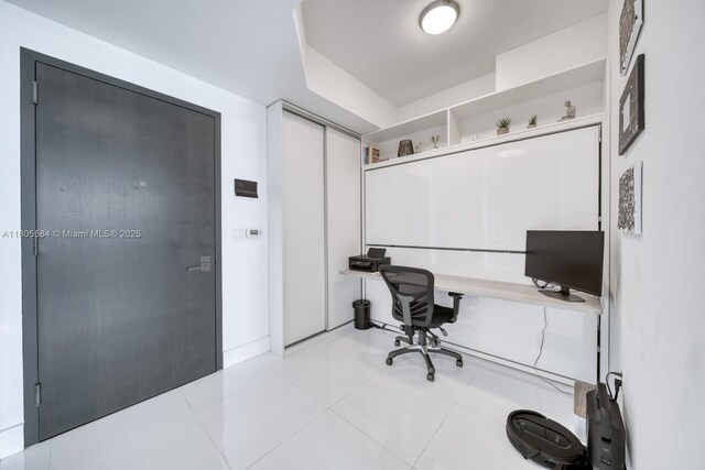 1080 Brickell Ave Unit 3802, Miami, FL 33131 - office with tile patterned flooring
