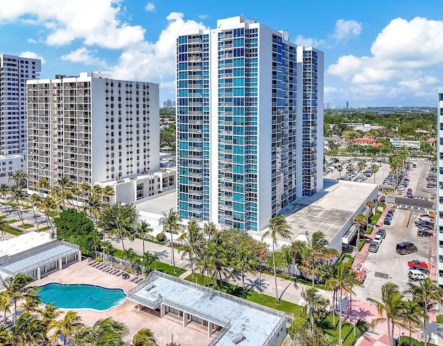 2655 Collins Ave Unit 1501, Miami Beach, FL 33140 - view of property featuring a city view