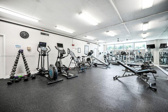 2655 Collins Ave Unit 1501, Miami Beach, FL 33140 - view of workout area