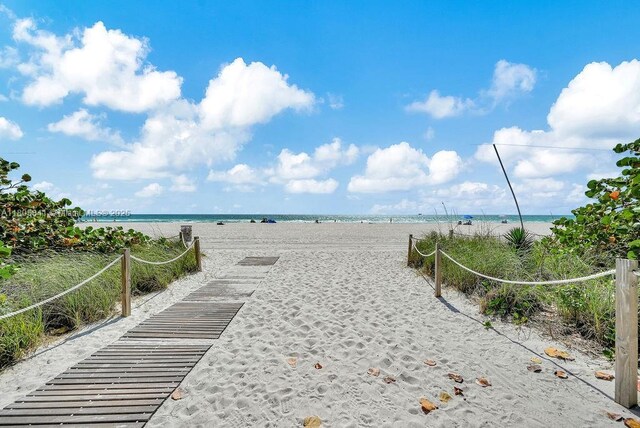 2655 Collins Ave Unit 1501, Miami Beach, FL 33140 - water view with nearby beach