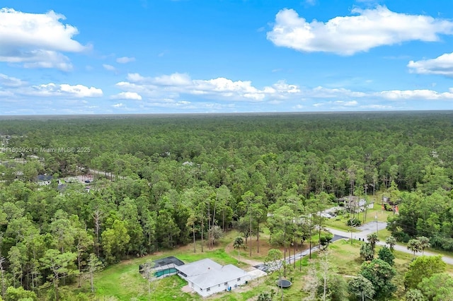 3973 4th Ave SE, Naples, FL 34117 - bird's eye view of a heavily wooded area