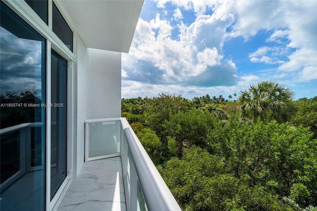 100 S Pointe Dr Unit Th-13, Miami Beach, FL 33139 - balcony featuring a view of trees