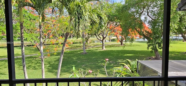 15545 SW 110th Ter, Miami, FL 33196 - view of grassy yard featuring a water view