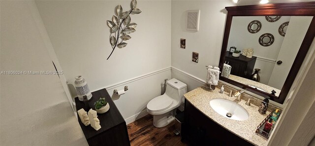 15545 SW 110th Ter, Miami, FL 33196 - bathroom with wood finished floors and vanity