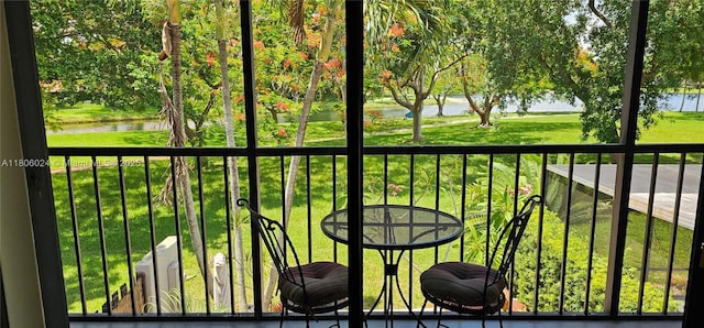 15545 SW 110th Ter, Miami, FL 33196 - balcony featuring a water view