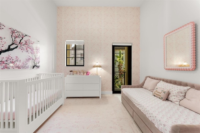 622 Malaga Ave Unit 622, Coral Gables, FL 33134 - bedroom with a crib and carpet floors